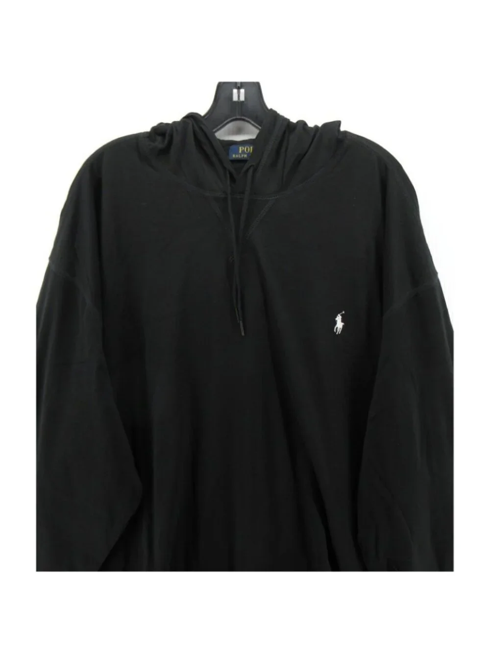 Polo Ralph Lauren Sweatshirt 2XB Hoodie White Pony Lightweight Classic